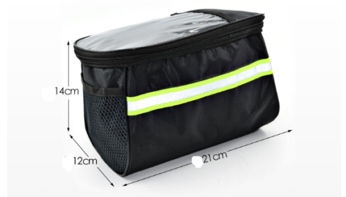 sykkel veske for front stang med god plass